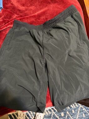 lululemon athletica Men's Black Performance Shorts